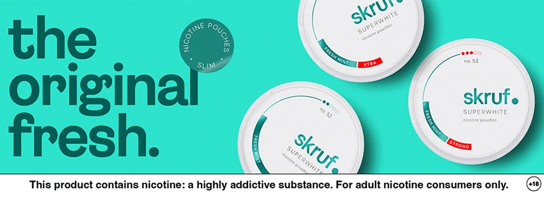 Skruf - the original fresh.