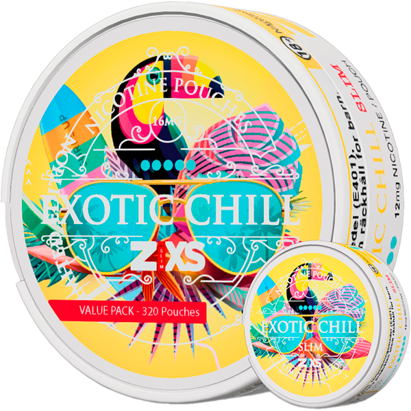 Buy ZiXS Exotic Chill Jumbo Can 16mg Slim | Online | NicoBags.com